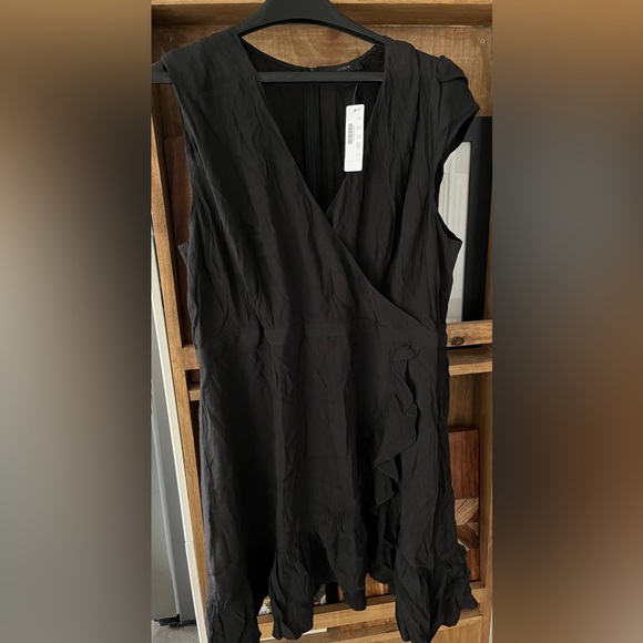 NWT J Crew Faux Wrap Mini Dress size 18 - Picture 2 of 3